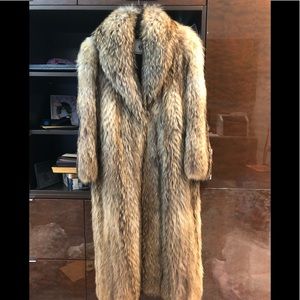 Finnish Raccoon Full Length Coat